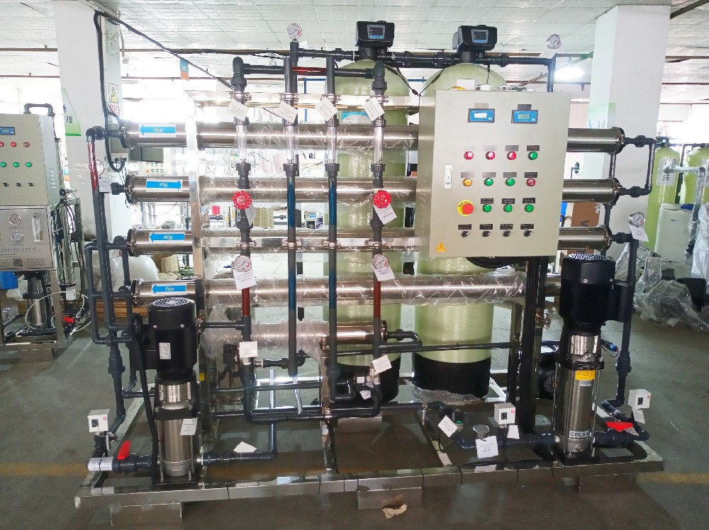 Double ro water treatment plant 1000LPH